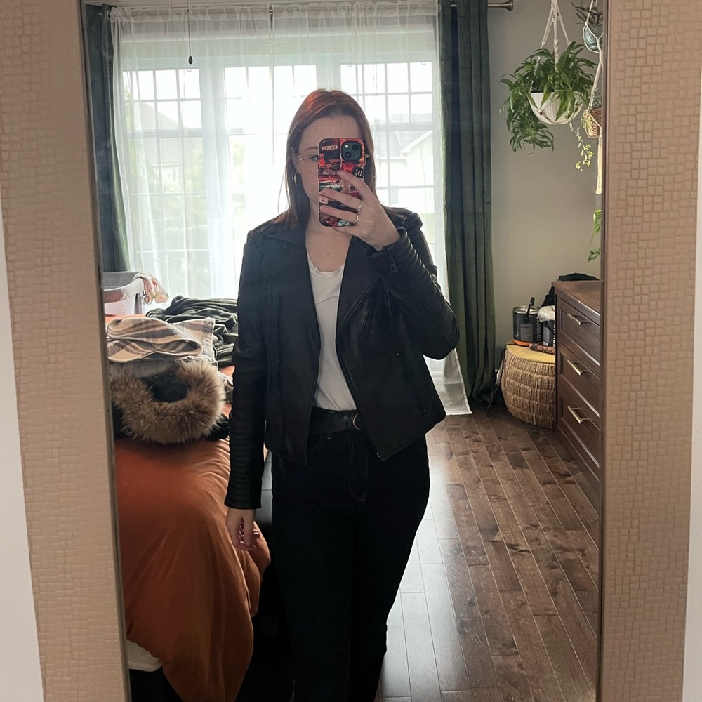 Rudsak lamb leather jacket